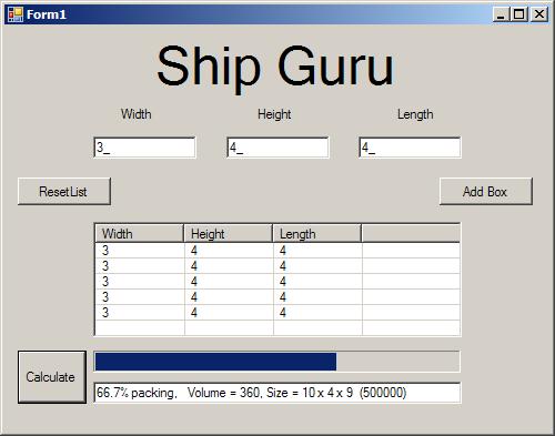 Ship Guru Utility